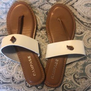 Rampage White sandals